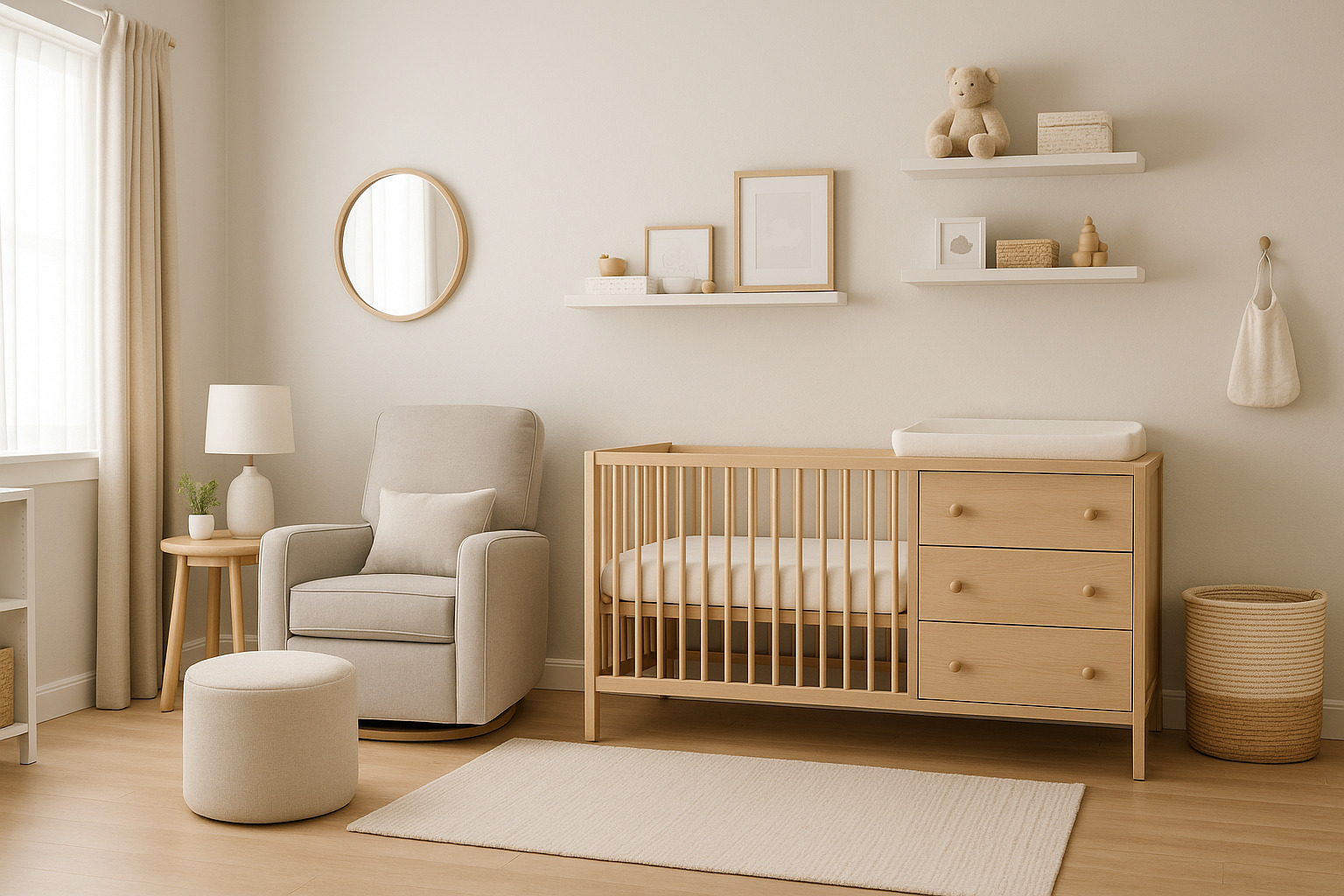Creating a Cozy and Functional Nursery for Baby